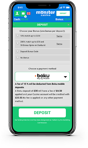 Mobile Deposit Casino Uk