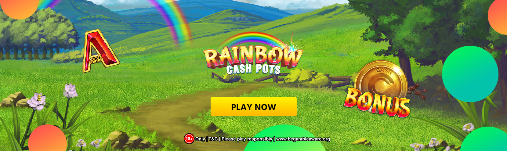 Rainbow Cash Pots