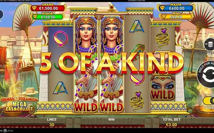 Queen of the Pyramids Mega Cash Collect