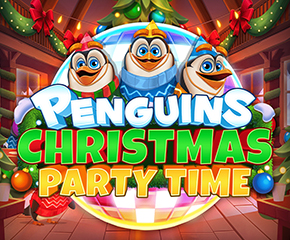 Penguins Christmas Party Time